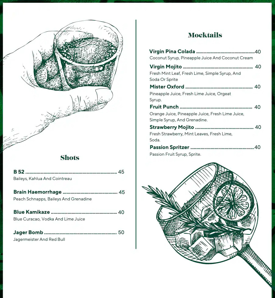 Menu Drinks Page 6