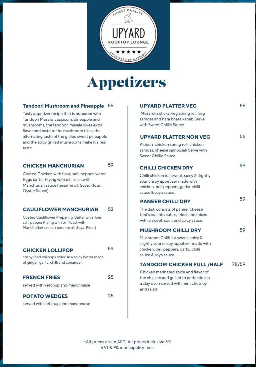 Menu Food Page 1