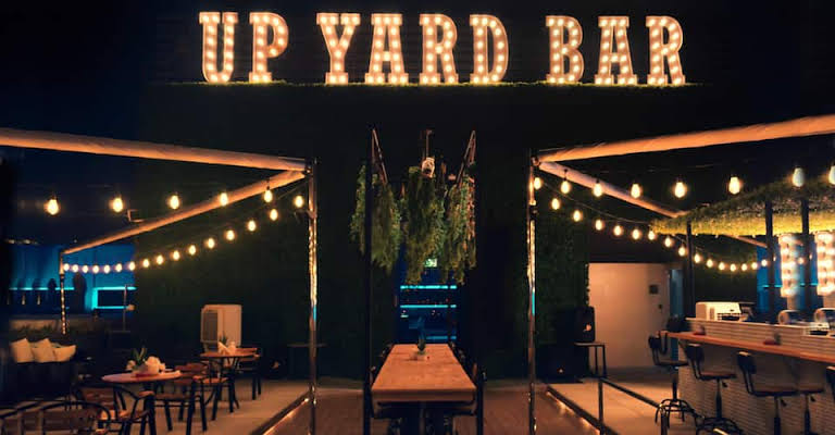 Upyard DJ Stage with LED display
